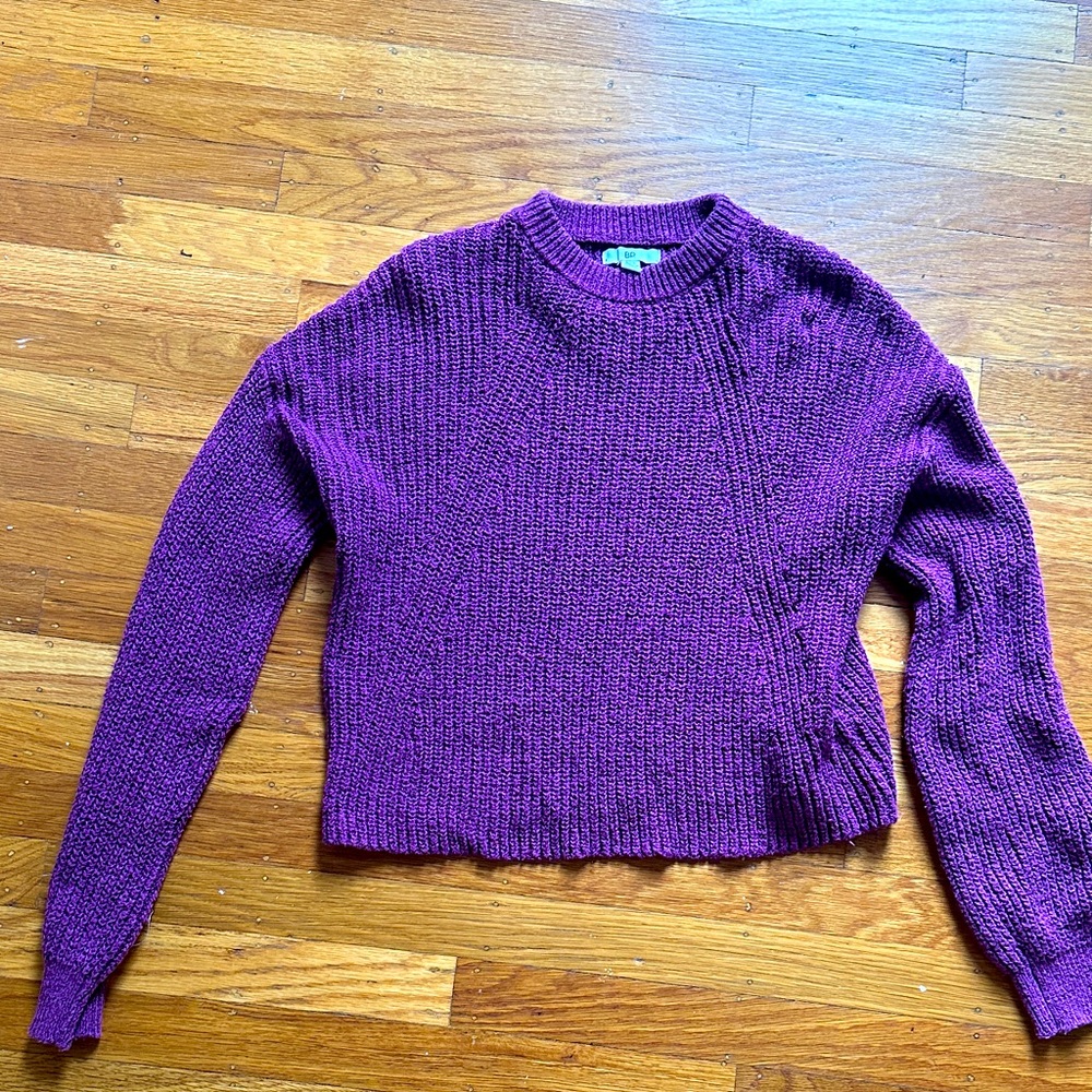 BP Rich Purple Crew Neck Sweater